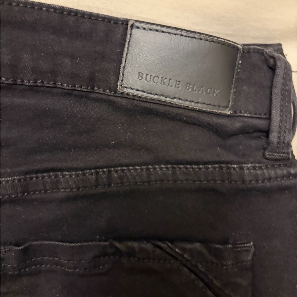 Buckle Black Women's Straight Leg Jeans - Black